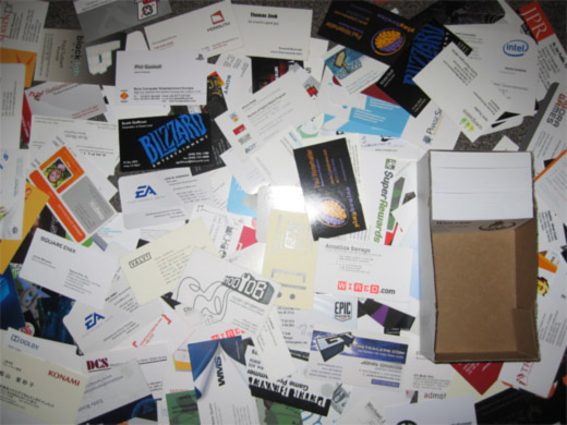 Pile of BizCards2