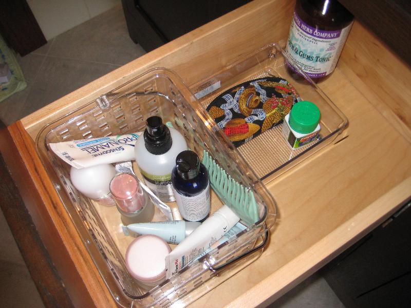 Bathroom Drawer after